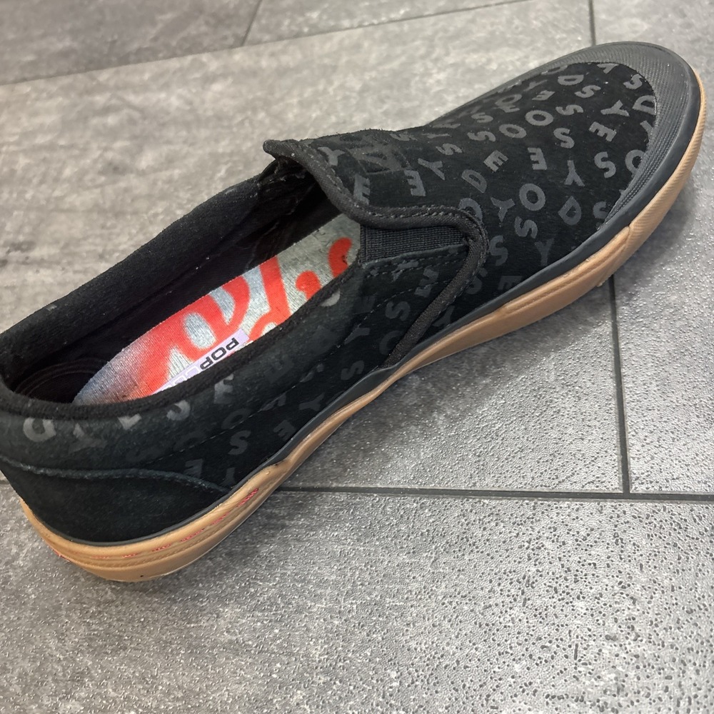 VANS BMX Slip-On Black/Gum Odyssey 40 Year Anniversary Shoes Men's Size 9 Suede - Picture 7 of 8